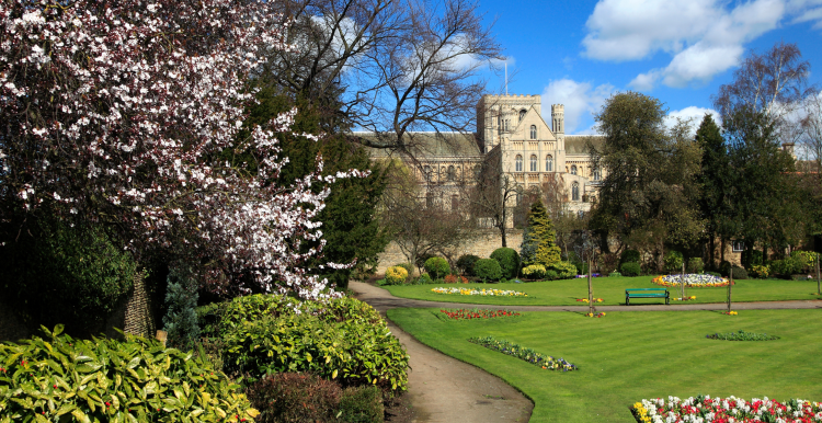 Photograph of Peterborough Bishops Gardens