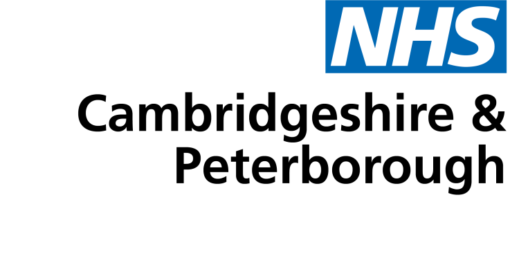 NHS Cambs and Peterborough logo