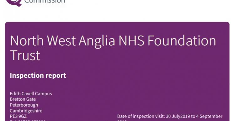 CQC hospital report rating