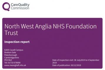 CQC hospital report rating