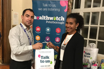 Healthwatch event Peterborough